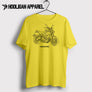 Yamaha MT 09 SP 2018 Premium Motorcycle Art Men’s T-Shirt