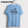 Yamaha MT 09 SP 2018 Premium Motorcycle Art Men’s T-Shirt