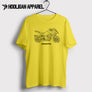 Yamaha Niken Leaning Multi Wheeler 2018 Premium Motorcycle Art Men’s T-Shirt