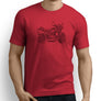 Yamaha RD350 LC Premium Motorcycle Art Men’s T-Shirt