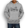Yamaha Super-Tenere 2017 Premium Motorcycle Art Men’s Hoodie