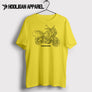 Yamaha Tracer 900 GT 2018 Premium Motorcycle Art Men’s T-Shirt