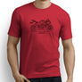 Yamaha YZF-R6 2007 Premium Motorcycle Art Men’s T-Shirt