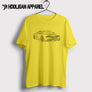 Bugatti Veyron 1836 2018 Inspired Car Art Men’s T-Shirt