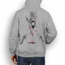 MARVEL / DC INSPIRED FAN ART EVANGELINE WITH A SWORD DESIGN HOODIE
