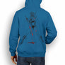 MARVEL / DC INSPIRED FAN ART EVANGELINE WITH A SWORD DESIGN HOODIE