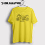 kawasaki ninja h2 sx 2018 Premium Motorcycle Art Men’s T-Shirt