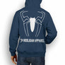 MARVEL / DC INSPIRED FAN ART LOGO SPIDERMAN DESIGN HOODIE