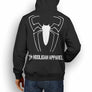 MARVEL / DC INSPIRED FAN ART LOGO SPIDERMAN DESIGN HOODIE