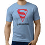 MARVEL / DC INSPIRED FAN ART LOGO SUPERMAN DESIGN T-SHIRT