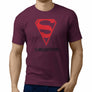 MARVEL / DC INSPIRED FAN ART LOGO SUPERMAN DESIGN T-SHIRT
