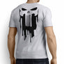 MARVEL / DC INSPIRED FAN ART PUNISHER BLACK DESIGN T-SHIRT