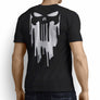 MARVEL / DC INSPIRED FAN ART PUNISHER BLACK DESIGN T-SHIRT