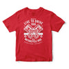 Hooligan Live To Ride 1980 T-Shirt