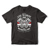 Hooligan Live To Ride 1980 T-Shirt