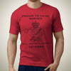 13th 18th Royal Hussars Premium Veteran T-Shirt (001)-Military Covers