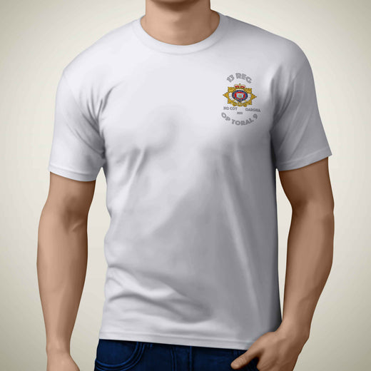 Royal Logistic Corps Op Toral 2019 Colour 13 REG HQ Coy Qargha Inspired T Shirt (037)(M)