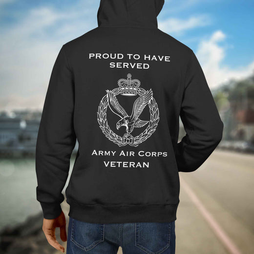 Army Air Corps Premium Veteran Hoodie (017)-Military Covers