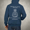 Army Catering Corps Premium Veteran Hoodie (018)-Military Covers