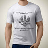 Crimson Cancer Kings Royal Hussars Premium Veteran T-Shirt (036)-Military Covers