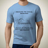 Prince of Wales's Own Regiment of Yorkshire Premium Veteran T-Shirt (042)-Military Covers