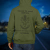 Queens Own Highlanders Premium Veteran Hoodie (047)-Military Covers