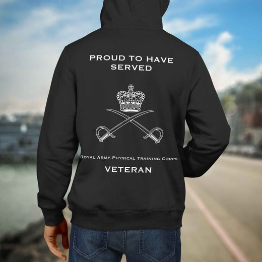 Royal Army Physical Training Corps Premium Veteran Hoodie (053)-Military Covers