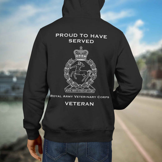 Royal Army Veterinary Corps Premium Veteran Hoodie (054)-Military Covers