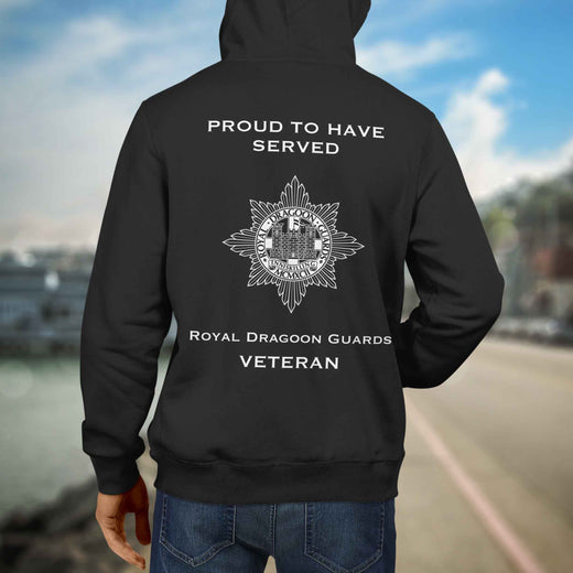 Royal Dragoon Guards Premium Veteran Hoodie (059)-Military Covers