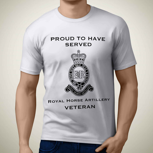 Royal Horse Artillery Premium Veteran T-Shirt (069)-Military Covers