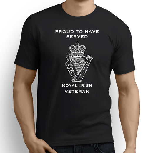 Royal Irish Premium Veteran T-Shirt (071)-Military Covers