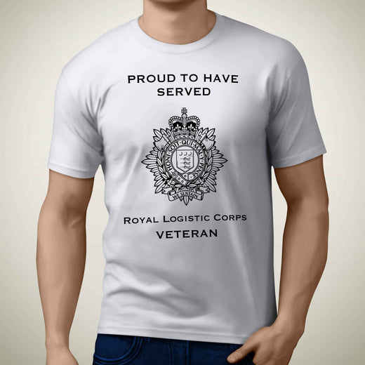 Royal Logistic Corps Premium Veteran T-Shirt (074)-Military Covers