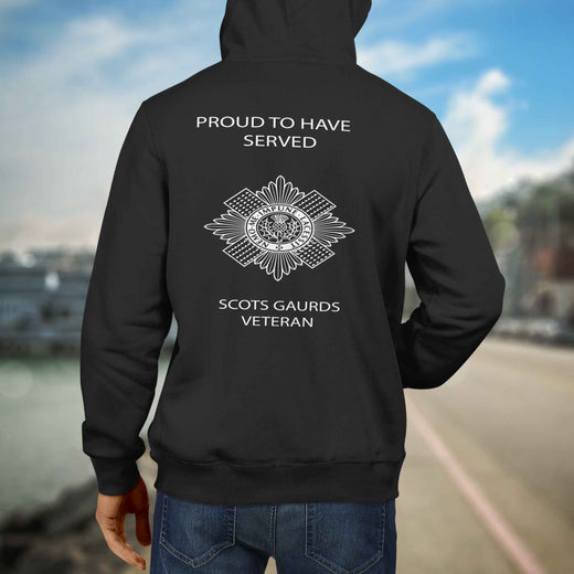 Scots Guards Premium Veteran Hoodie (084)-Military Covers