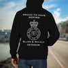 Blues and Royals Premium Veteran Hoodie (090)-Military Covers