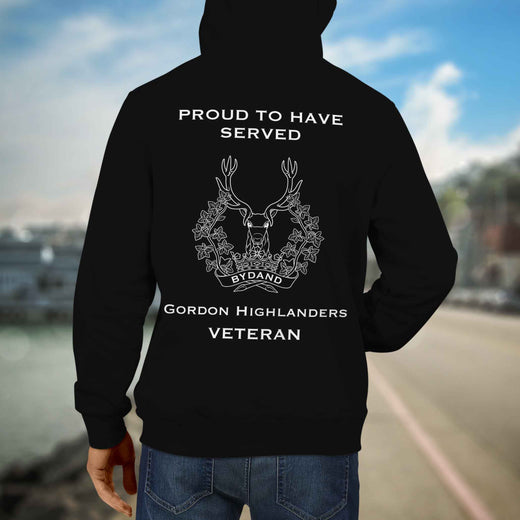 The Gordon Highlanders Premium Veteran Hoodie (094)-Military Covers
