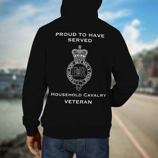 Household Cavalry Premium Veteran Hoodie (096)-Military Covers
