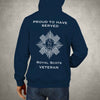 Royal Scots Premium Veteran Hoodie (108)-Military Covers