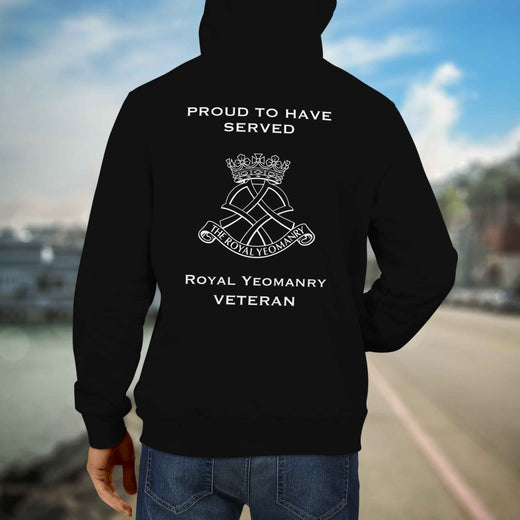 Royal Yeomanry Premium Veteran Hoodie (120)-Military Covers
