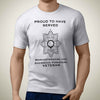 Worcestershire and Sherwood Foresters Premium Veteran T-Shirt (121)-Military Covers