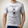 Royal Army Chaplain's Dept (Christian) Premium Veteran T-Shirt (125)-Military Covers