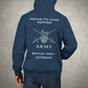 Army Logo Premium Veteran Hoodie (130)-Military Covers