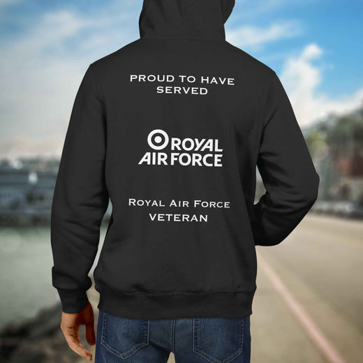 RAF Brand Logo Veteran Hoodie-201