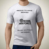 RAF Brand Logo Premium Veteran T-Shirt (201)-Military Covers