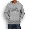 Yamaha WR250R 2017 Inspired Motorcycle Art Men’s Hoodie
