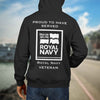 Navy Logo Premium Veteran Hoodie (799)-Military Covers