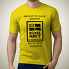 Navy Logo Premium Veteran T-Shirt (799)-Military Covers