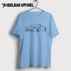 Hooligan Art For A Alfa Romeo Fan 4C spider 2015 Inspired Car Art Men’s T-Shirt