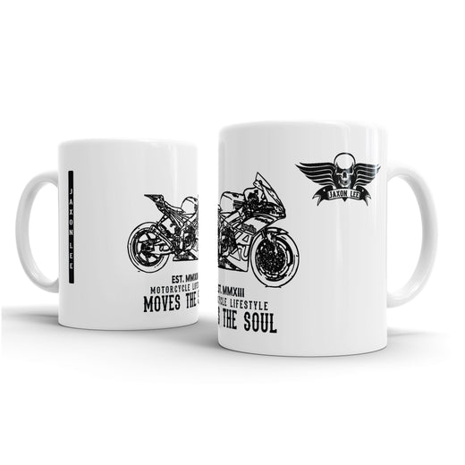 JL Illustration for a Aprilia RSV4 R FW GP3 Motorbike fan – Gift Mug