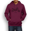 Aprilia Shiver 900 2017 Premium Motorcycle Art Men’s Hoodie