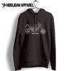 Aprilia Shiver 900 2018 Premium Motorcycle Art Men’s Hoodie